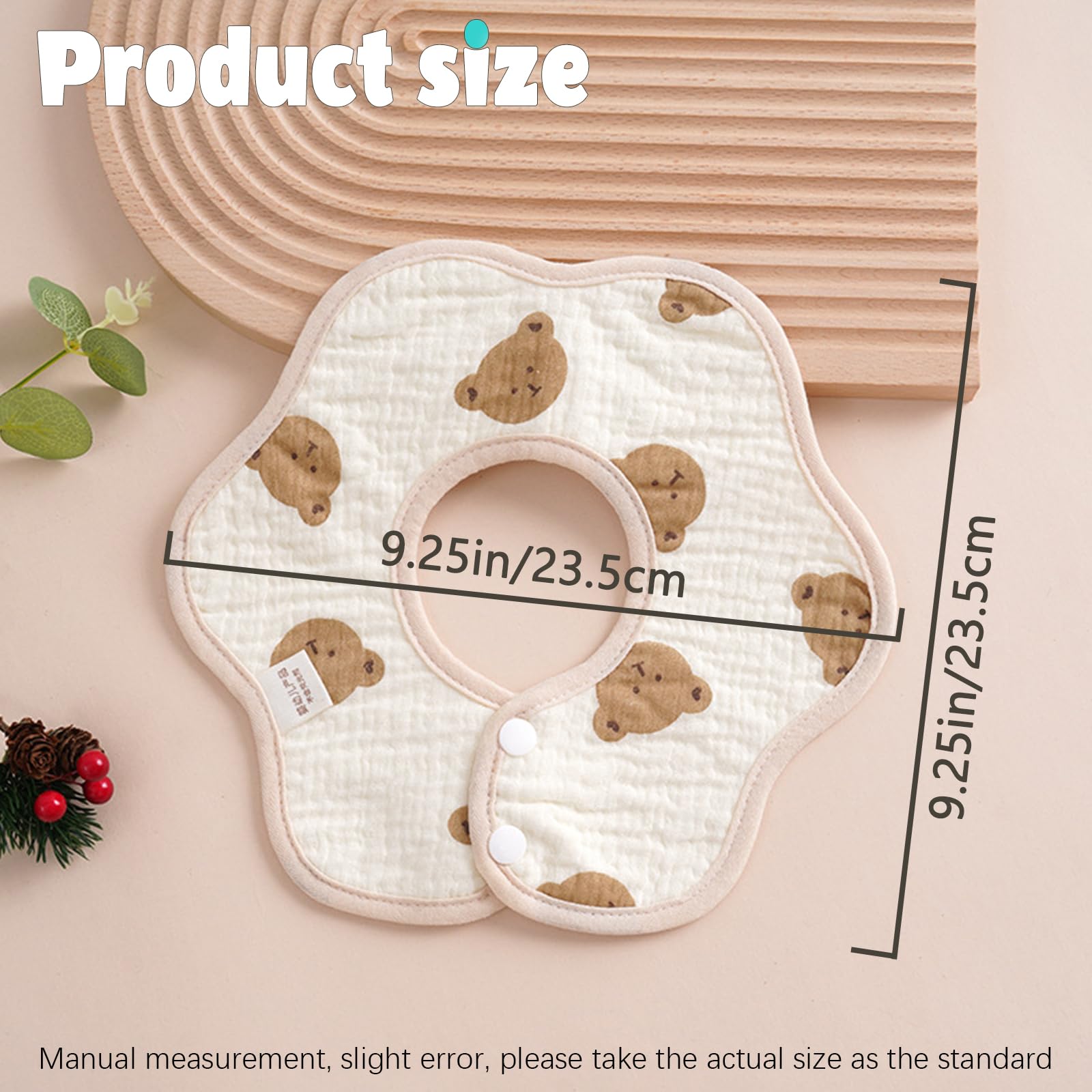 EllieHouse baby bibs drool-absorbent design keeps outfits clean