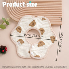 EllieHouse baby bibs drool-absorbent design keeps outfits clean