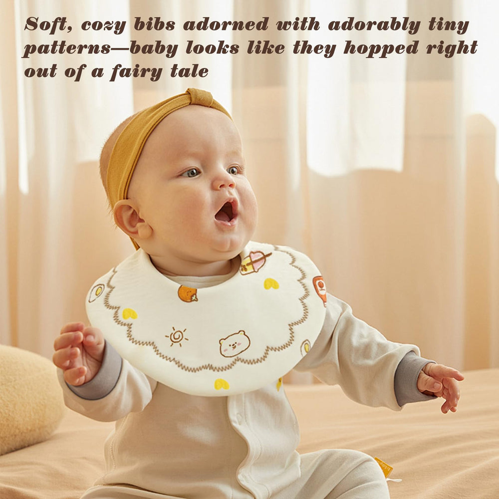 EllieHouse gift-pack view emphasizes practical, stylish baby bibs for showers.