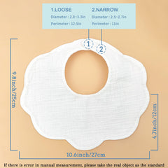 EllieHouse bibs with adjustable snaps for secure, growing fit.