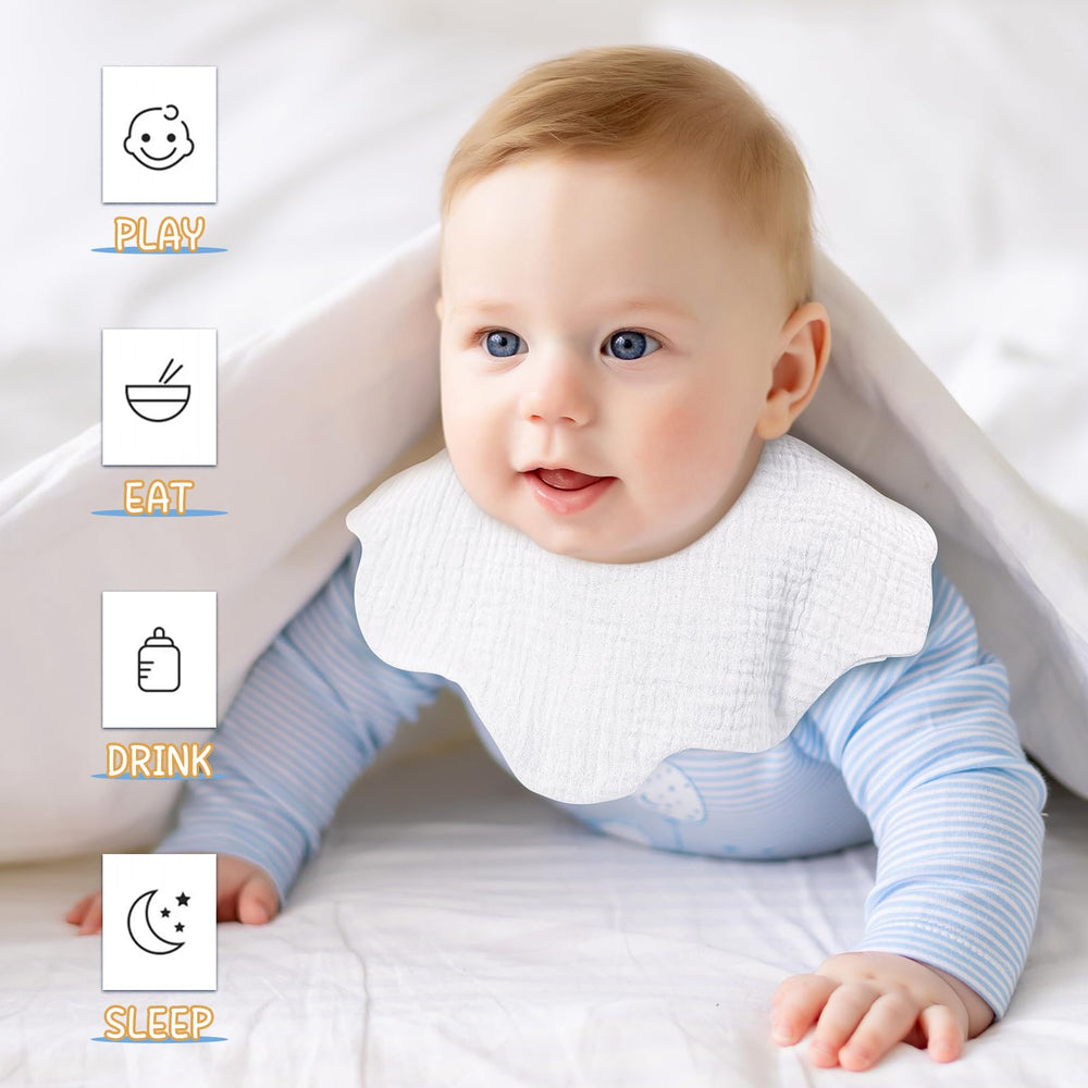 EllieHouse bibs handle daily messes from drool and teething.