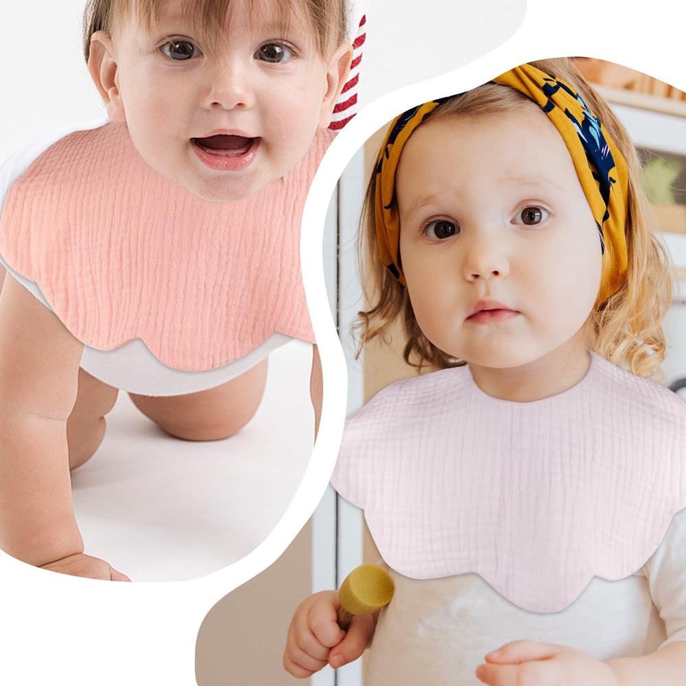 EllieHouse eight-pack gift-ready bib set for busy parents.