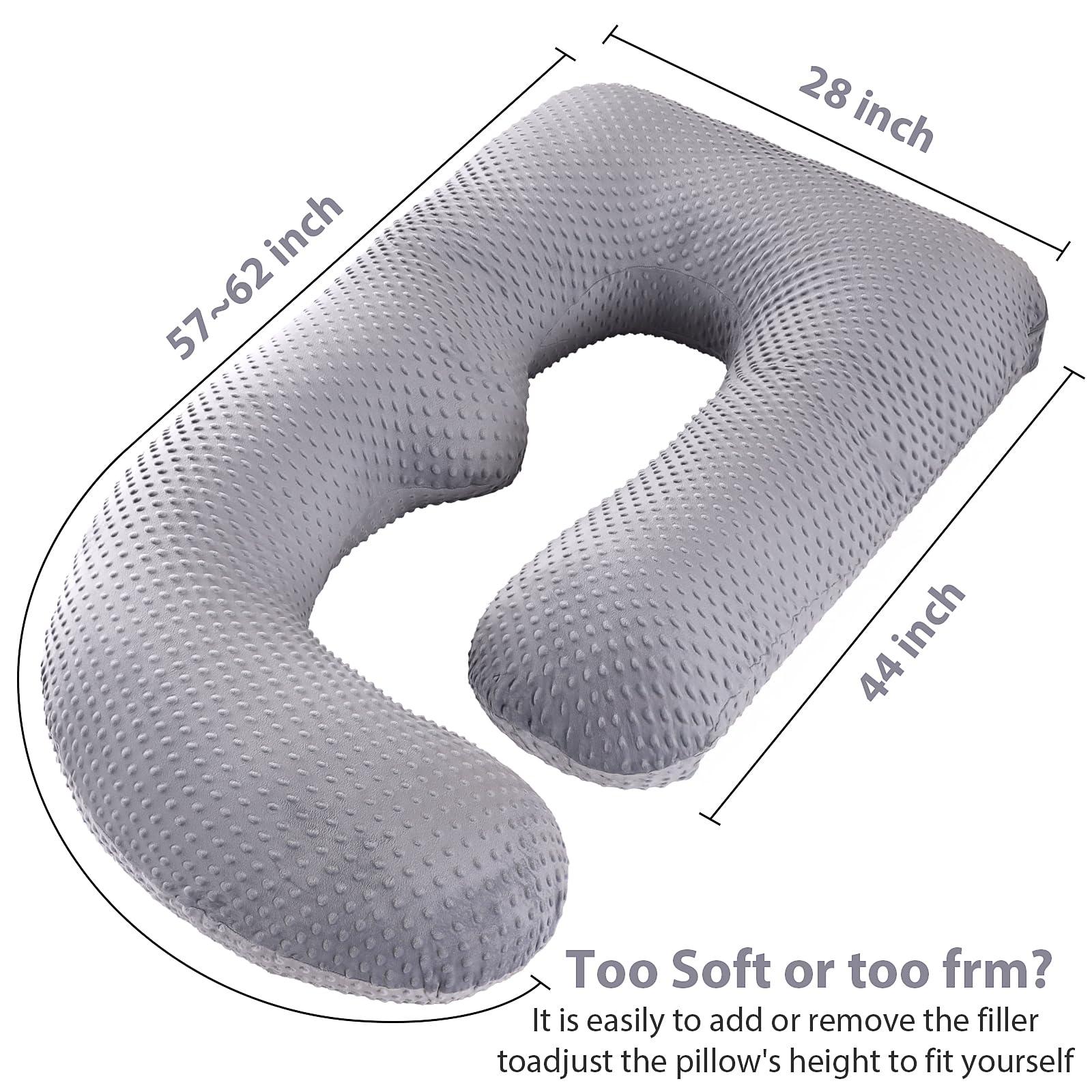 Elover side-sleep position support encourages comfortable maternity rest.