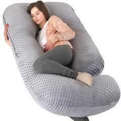 Elover U-shaped full-body pillow for complete sleep support.