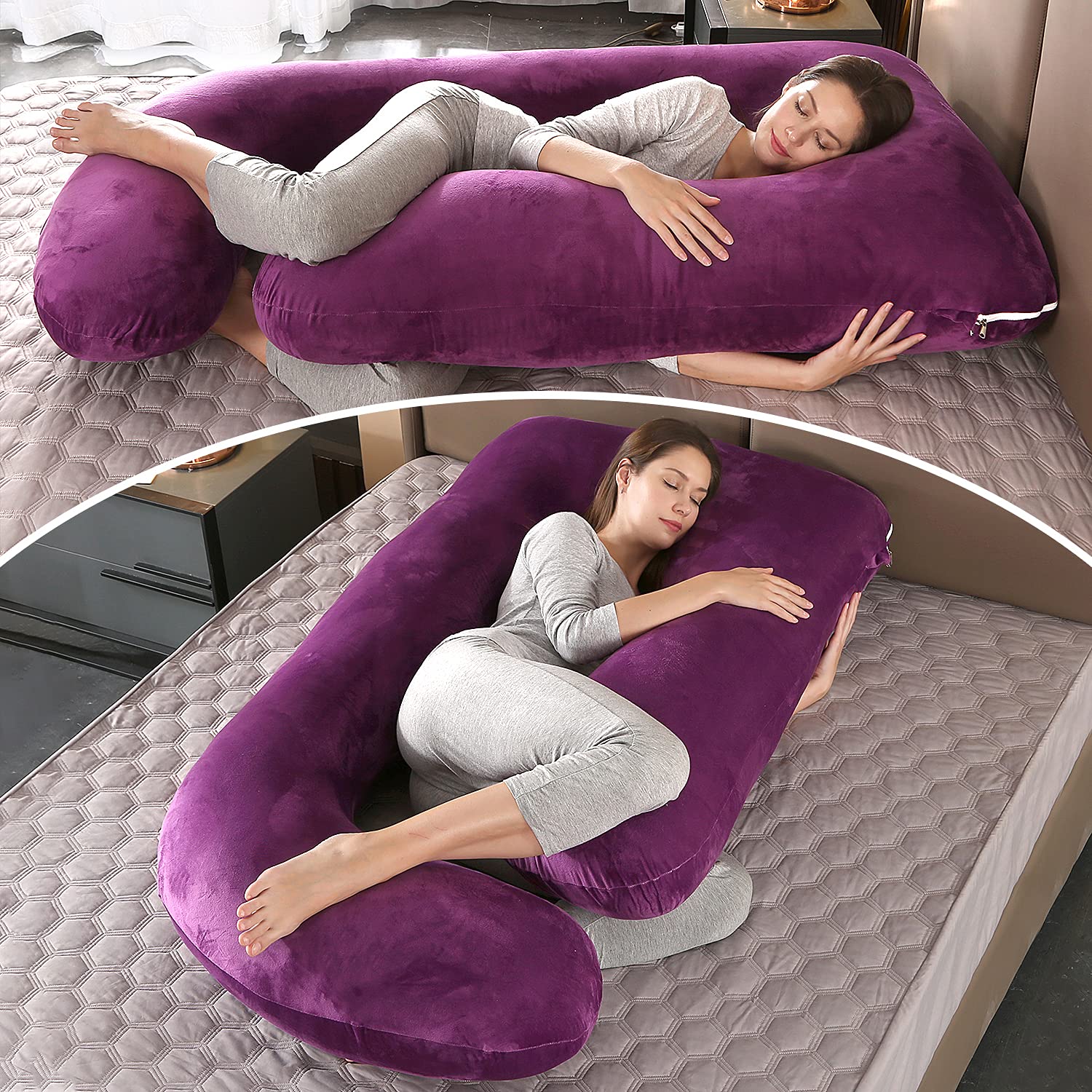 Elover pillow with non-allergenic material ensuring safe, comfortable use.