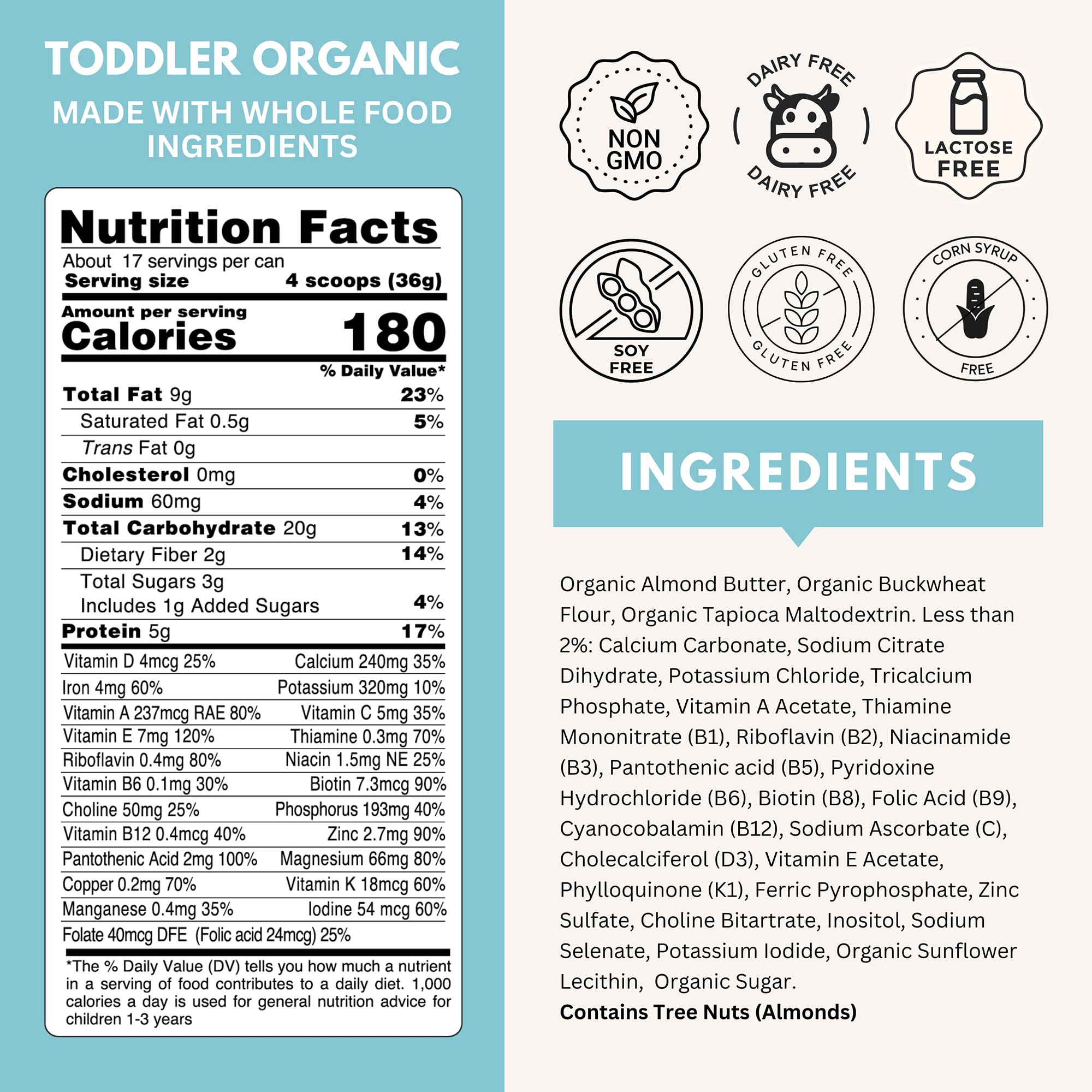 ELSE NUTRITION plant-based formula with dairy-free ingredients supporting gentle meals.
