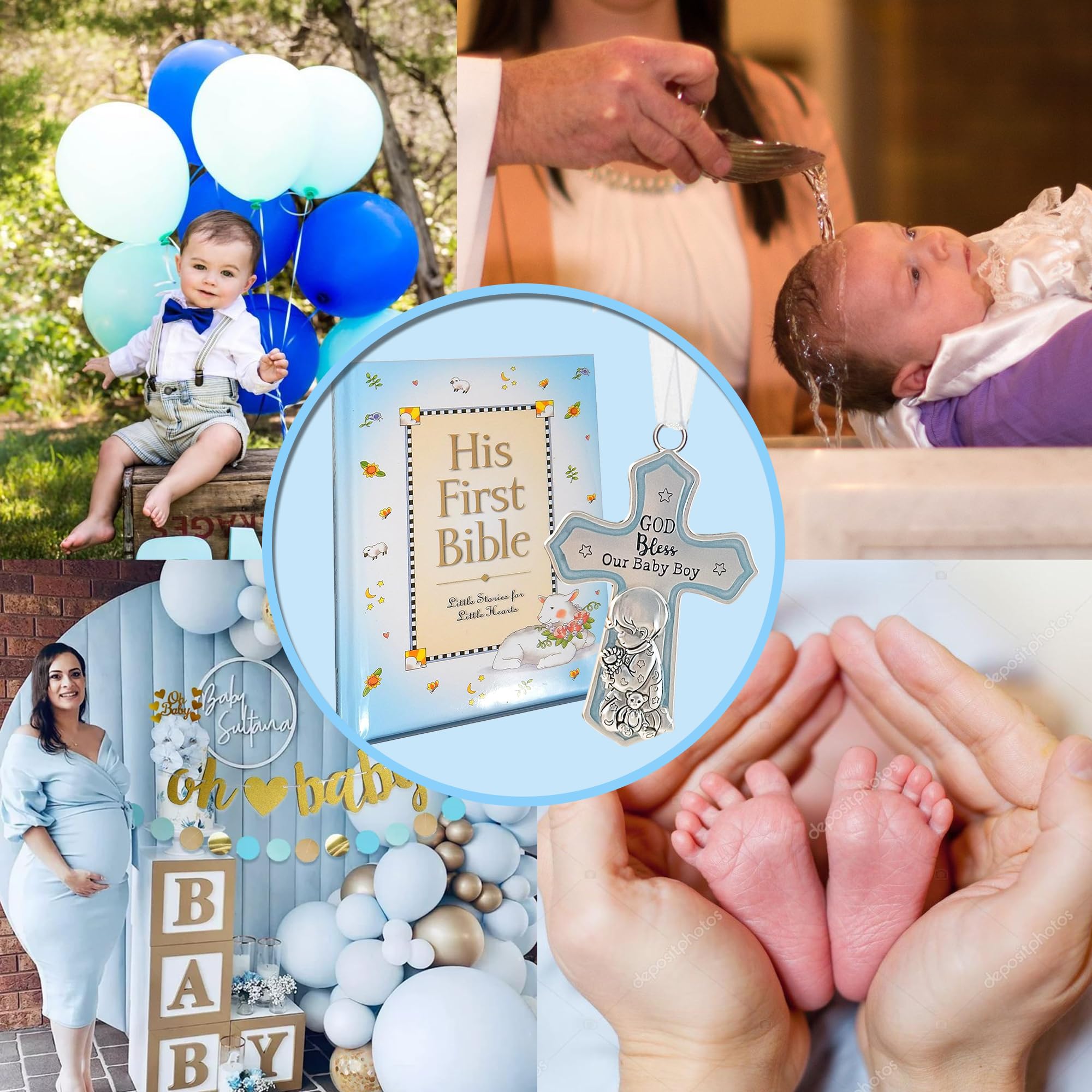 Elskandi guardian angel crib cross close-up—engraved message adds sentimental significance.