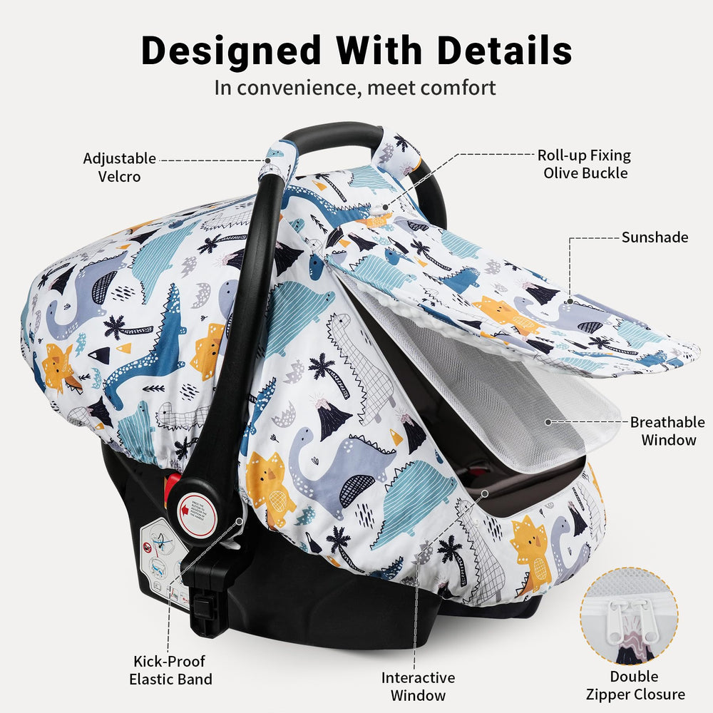 Elstey car-seat-cover-360-protection-elastic-band stays securely fitted on multiple seats.