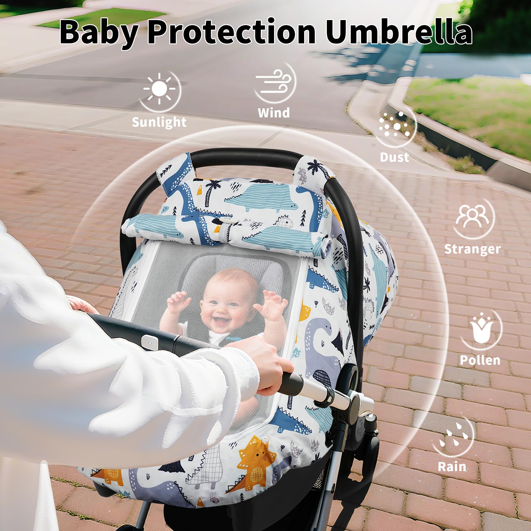 Elstey car-seat-cover-gift-ready-patterns offers a thoughtful present for new parents.