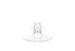 Elvie 21mm shield close-up highlighting nipple alignment for efficient pumping