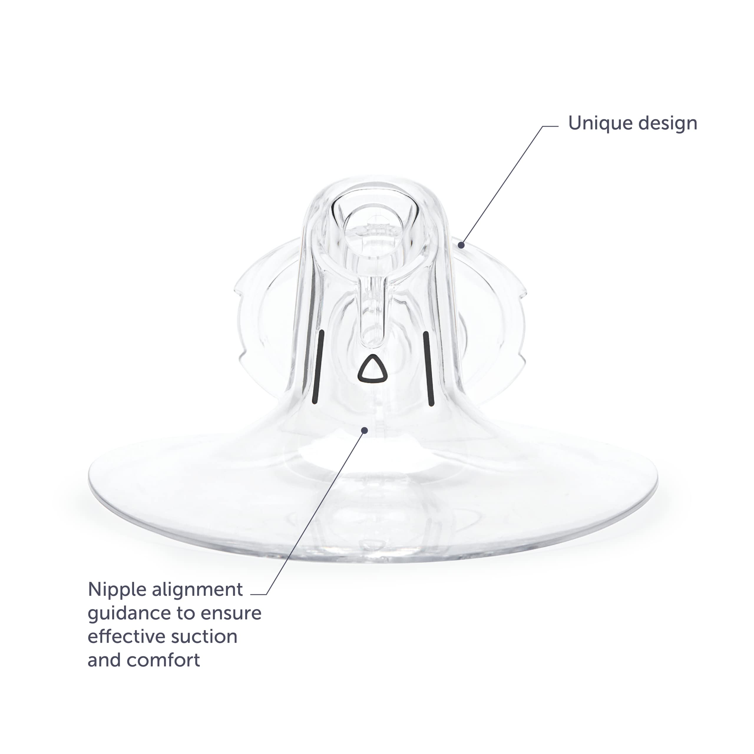 Elvie 24mm two-pack, convenient spare shields for ongoing pumping.