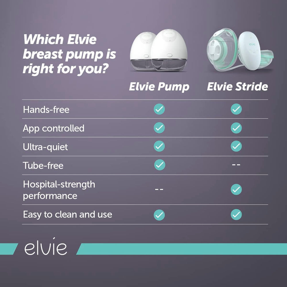 Elvie Pump app-remote-control offers comfortable adjustments without stopping pumping