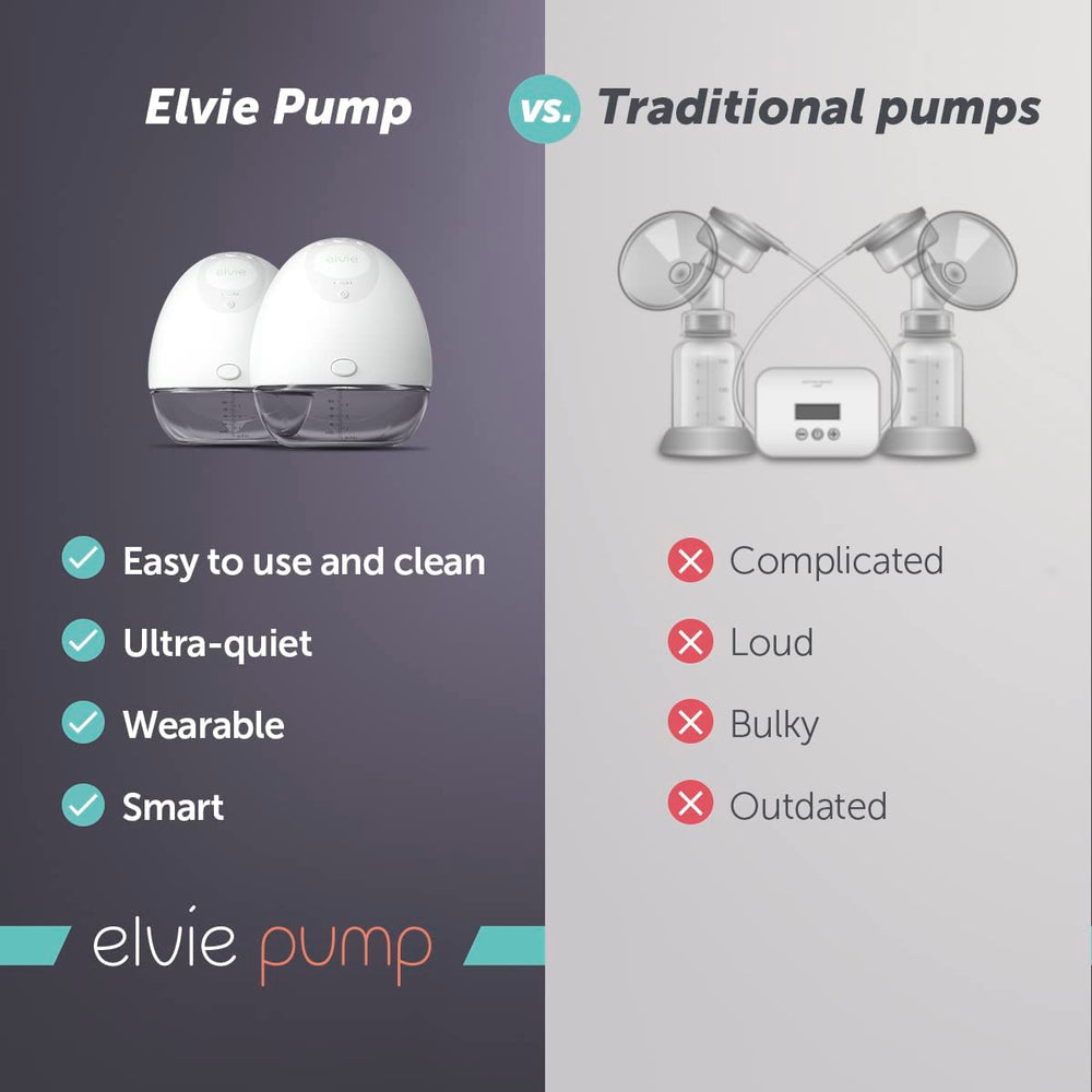 Elvie Pump three-shields-included ensures a comfortable fit for various bodies