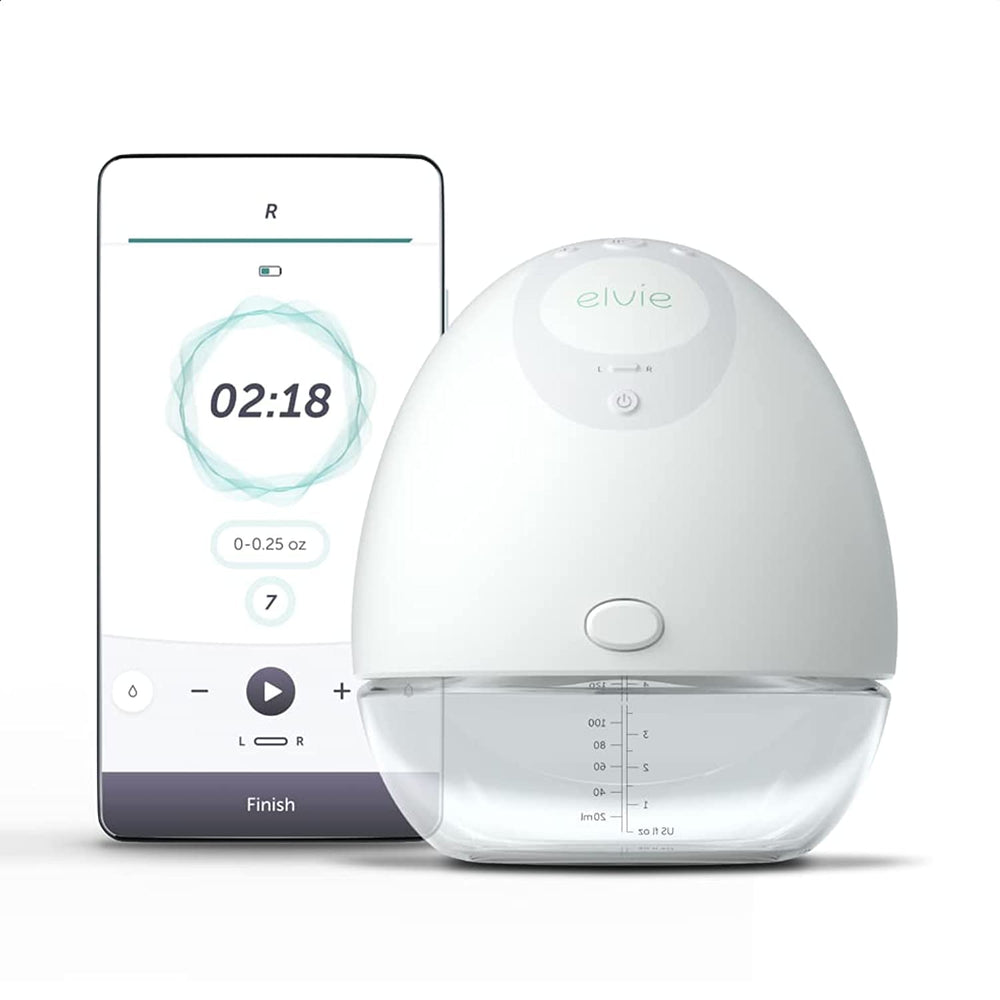 Elvie Pump wearable smallest-quiet enables discreet pumping anywhere