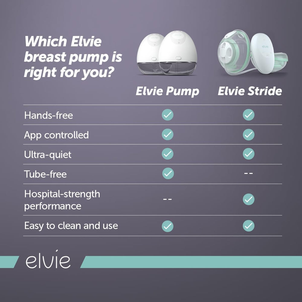 Elvie Stride 3-in-1 carry bag for on-the-go cooling.