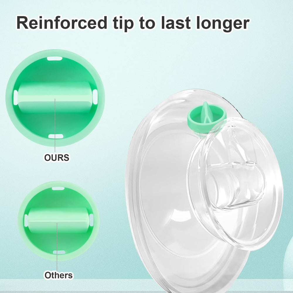 Elvie Stride replacement cadence reminder, six-pack ready for regular replacement