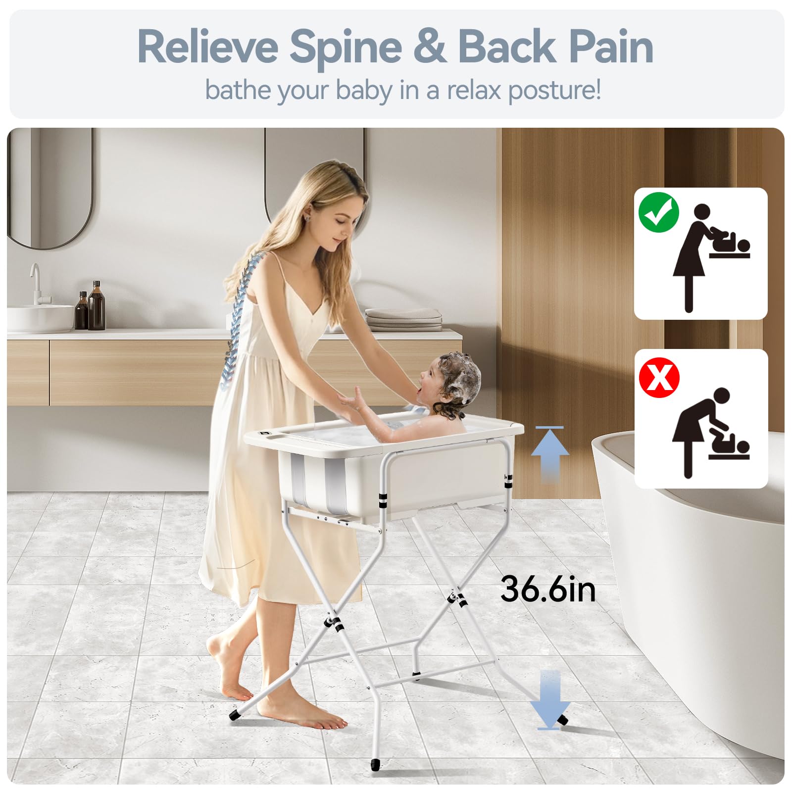 Folded flat in seconds for compact storage and travel readiness.