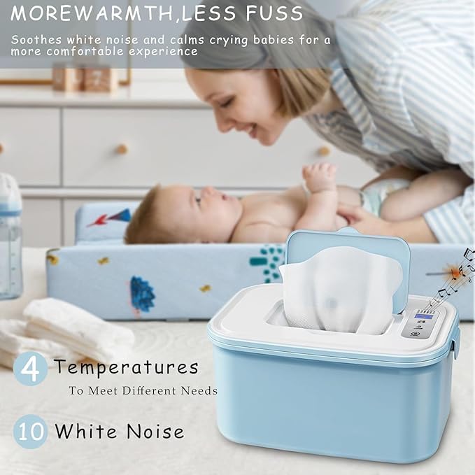 Elylina wipe warmer load full-pack for quick setup.