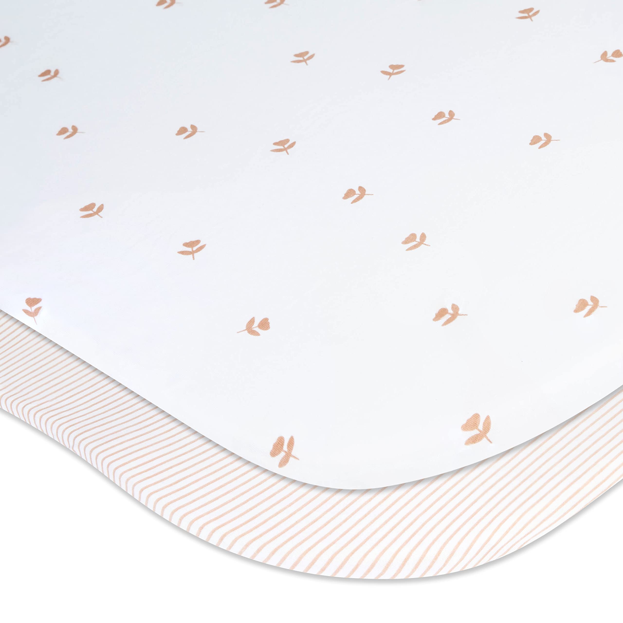 Gift-ready packaging highlights Pink Tulip set for baby showers.