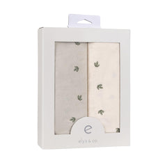 Ely's & Co bassinet sheets fitted on rectangular mattress with universal fit and easy care