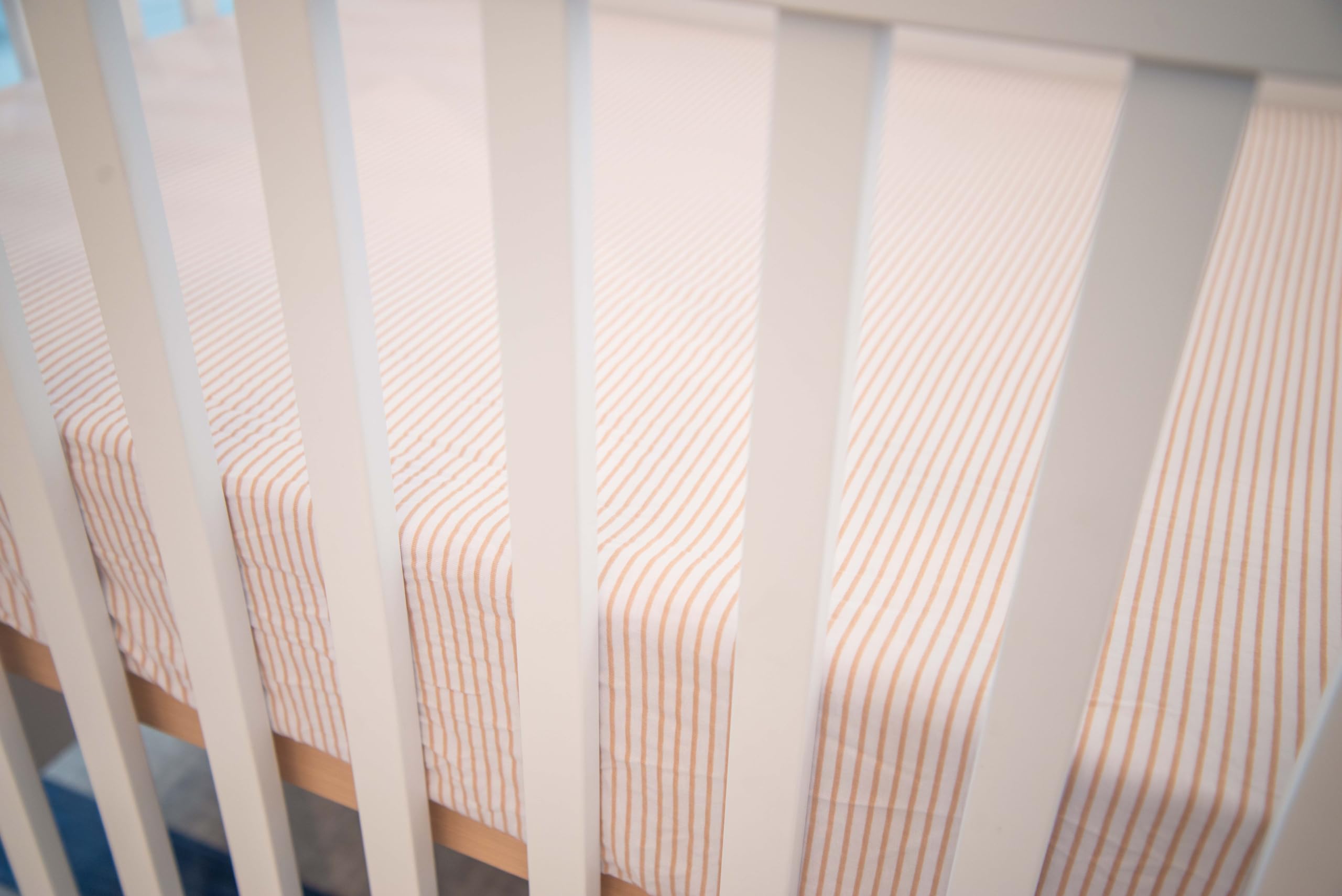 Ely's & Co. care-ready sheets demonstrate machine wash and dryer safety.