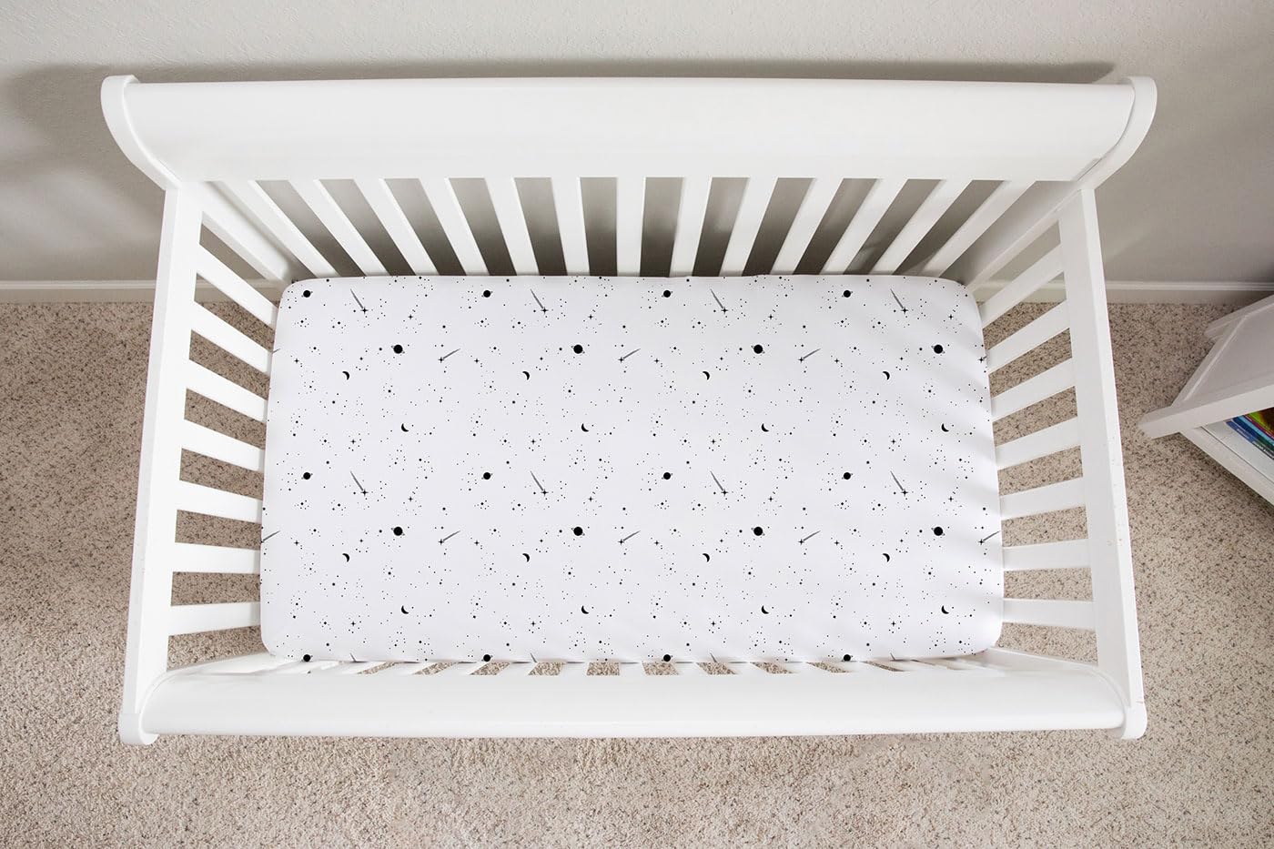 Ely's & Co. crib sheets easily withstand regular washing and drying for busy nurseries.