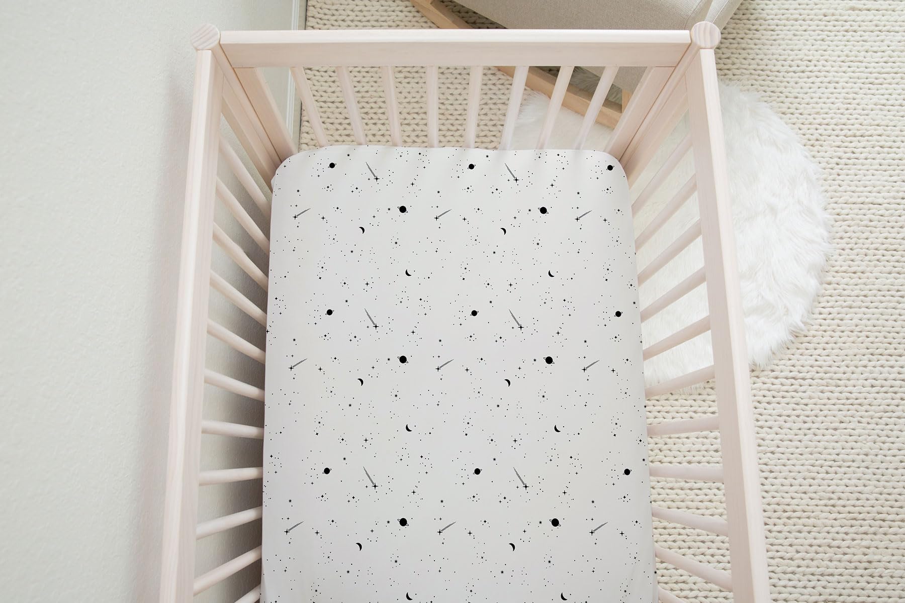Ely's & Co. two-pack crib sheets make a practical, gift-ready nursery upgrade.