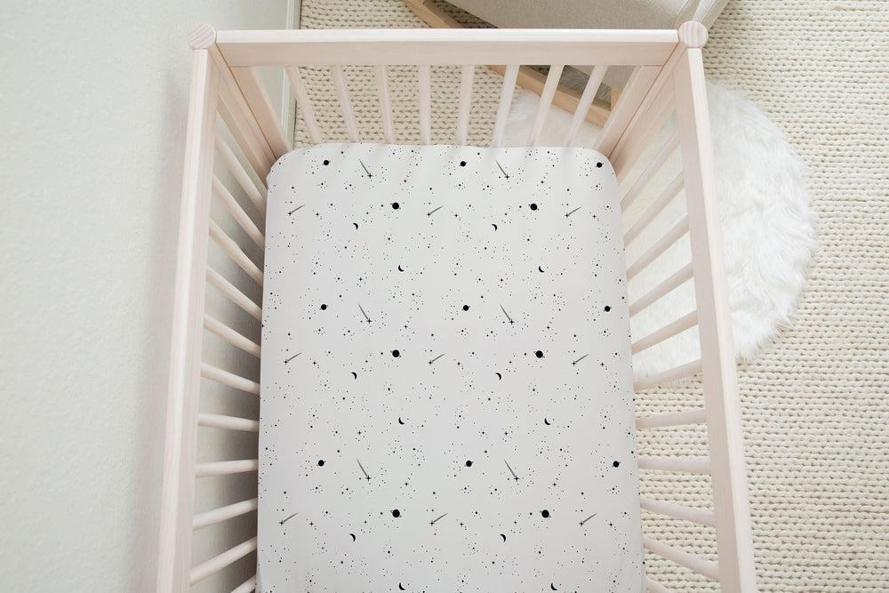 Ely's & Co. two-pack crib sheets make a practical, gift-ready nursery upgrade.
