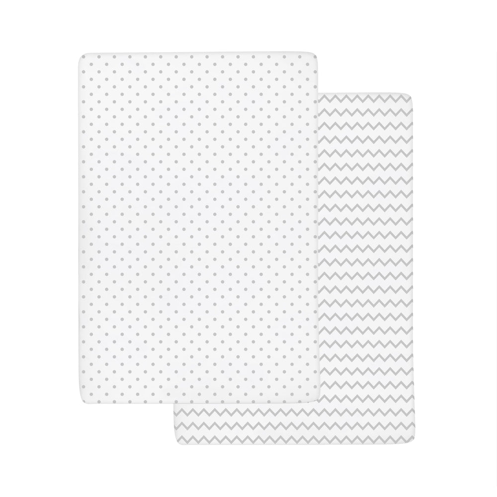 Ely's & Co jersey knit cotton sheets are lightweight and easy to care for.