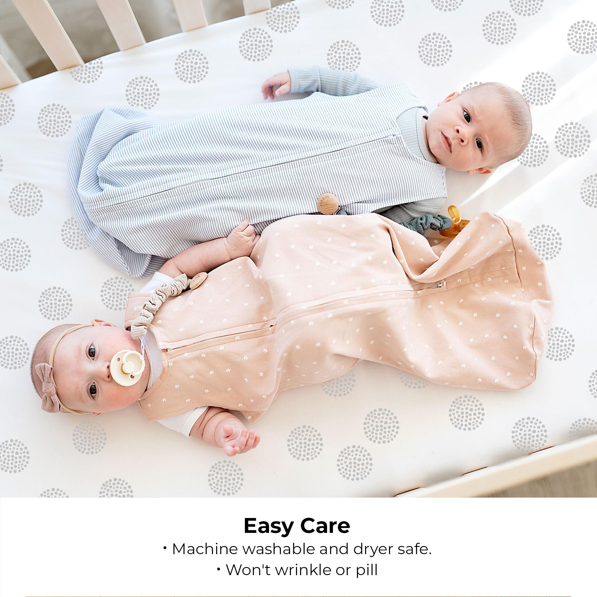 Ely's & Co standard Pack N Play fit for mattresses up to five inches