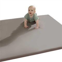 ELYZING 50x50 foam mat folded for storage offers portable baby play space