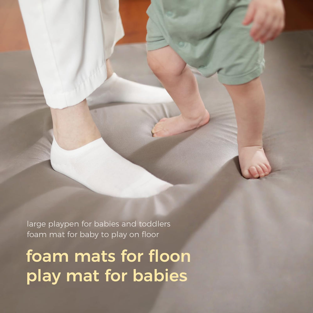 ELYZING 50x50 foam mat nap-friendly surface supports cozy rest between activities
