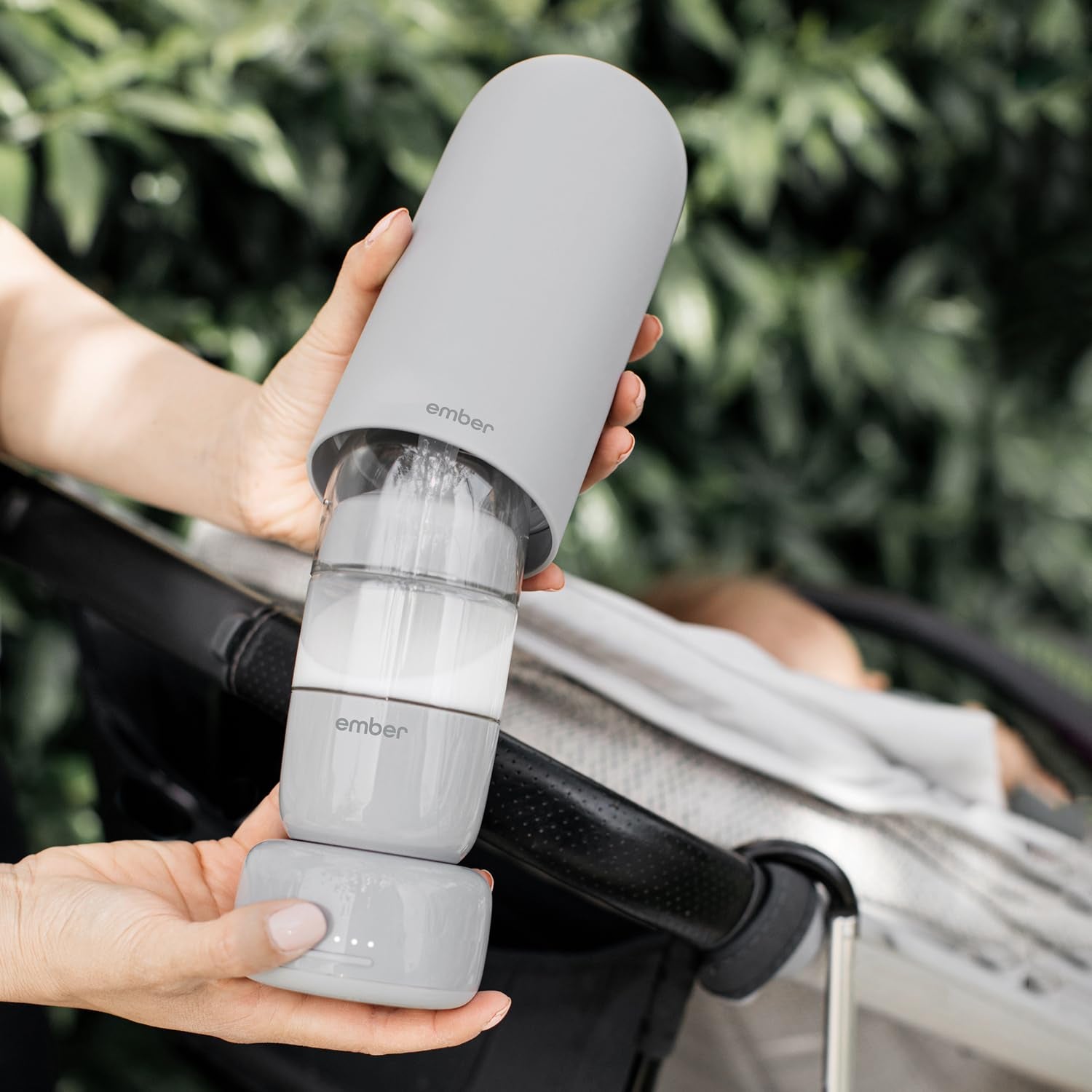 Ember silicone nipple promotes comfortable latch for feeding