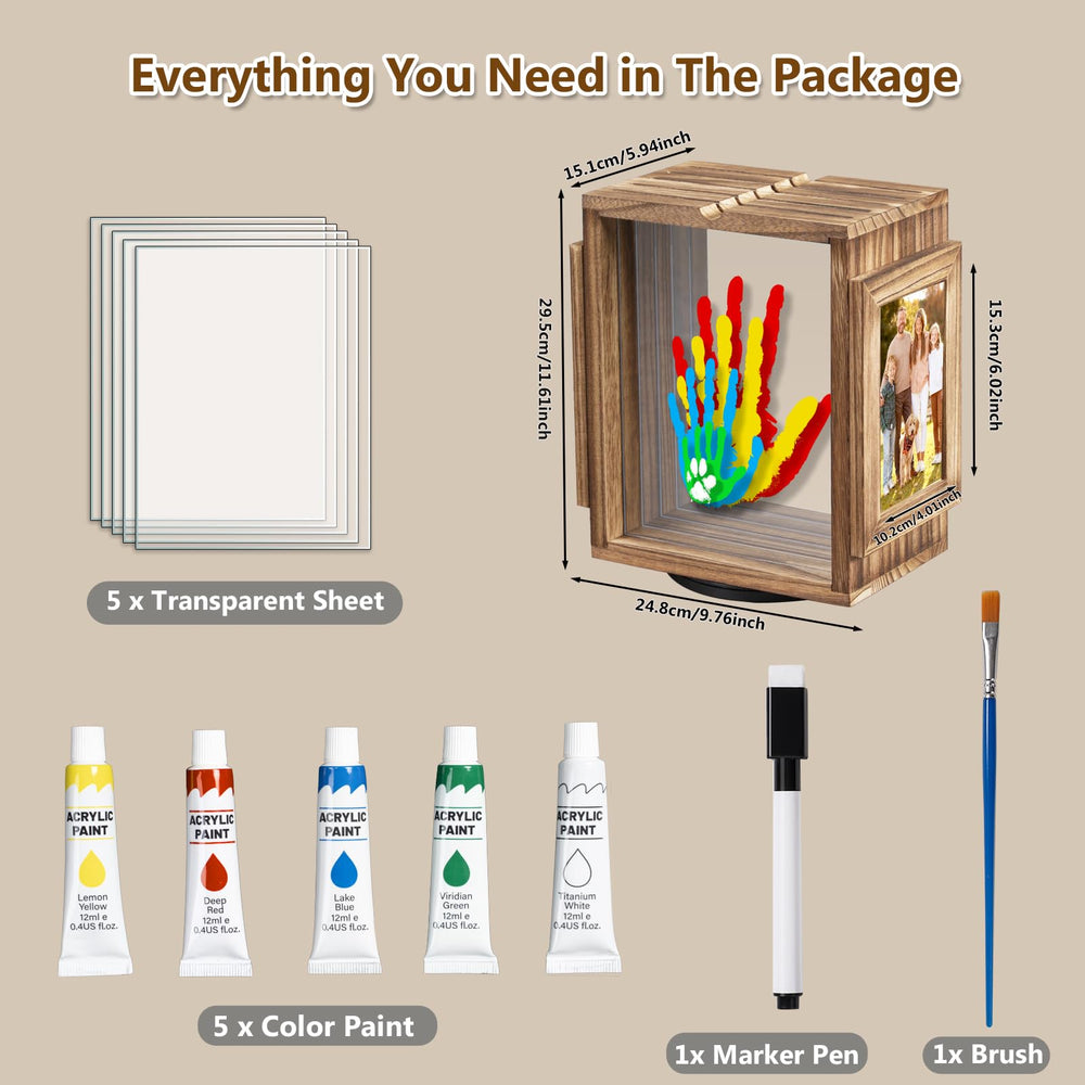 Emfogo baby-safe non-toxic paints gentle on kids' skin.