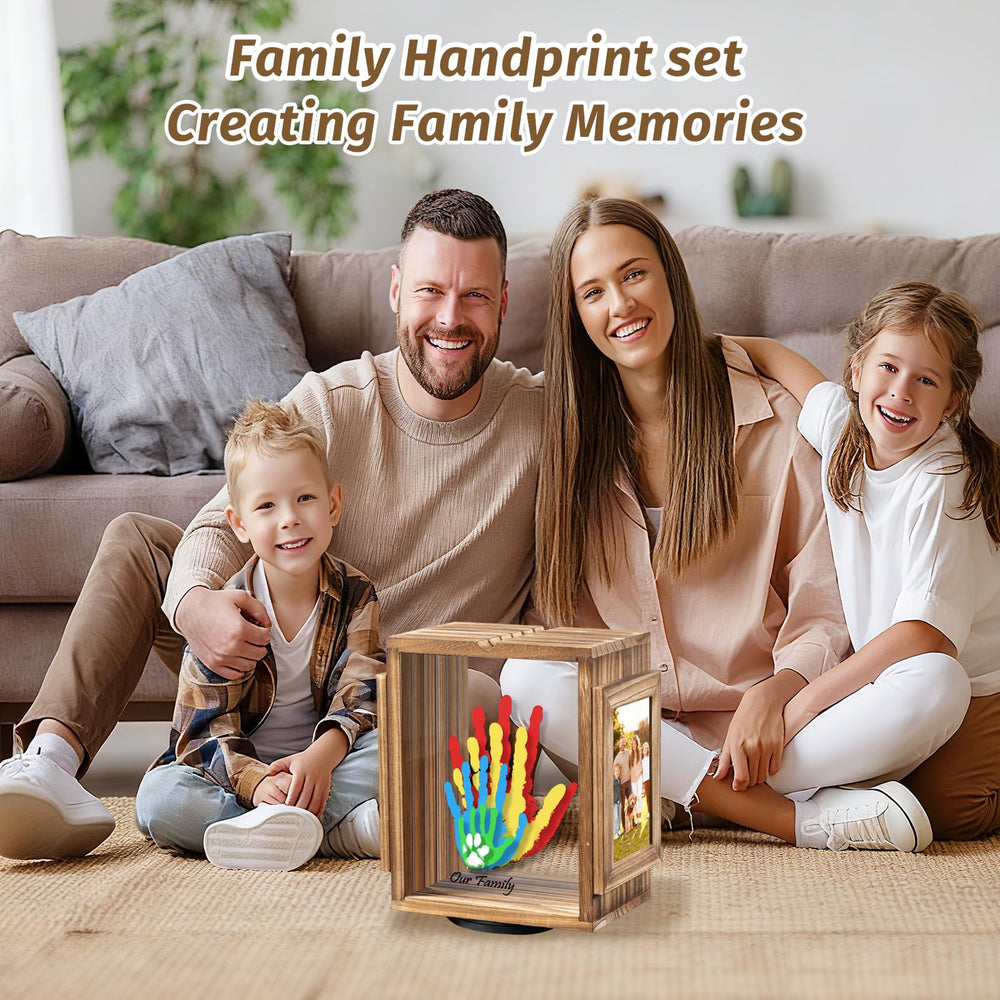 Emfogo family memory craft in use with children during art time.