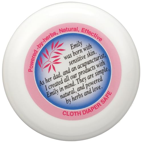 Emily Diaper Skin Soother Plus natural ingredients icons imply simple skin-friendly care
