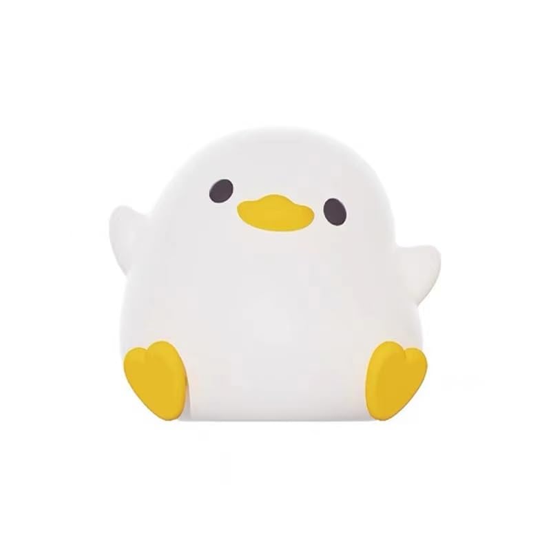 Emmanoth DoDo Duck Night Light withstands bumps with a sturdy rubber duck body.