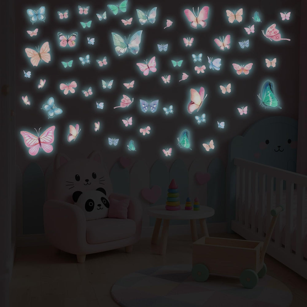 EMPCYDIA glow butterfly decals make a thoughtful gift for little dreamers.