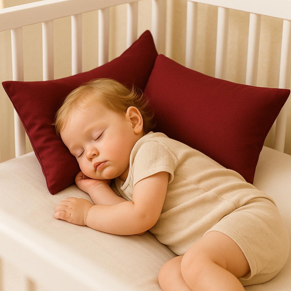 Empire Linens Toddler Pillowcase; durable and machine washable for busy kids.