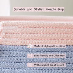 ENAORGAN handles enable easy carrying around the nursery or playroom.