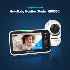 ENCASED HelloBaby monitor case magnets back lets you mount on metal surfaces