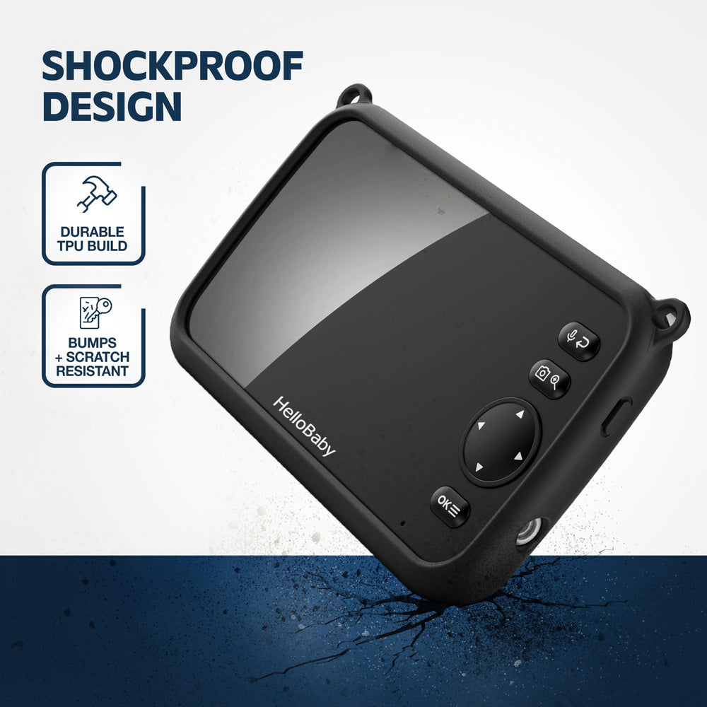 ENCASED HelloBaby monitor case TPU shell shields from bumps and scratches