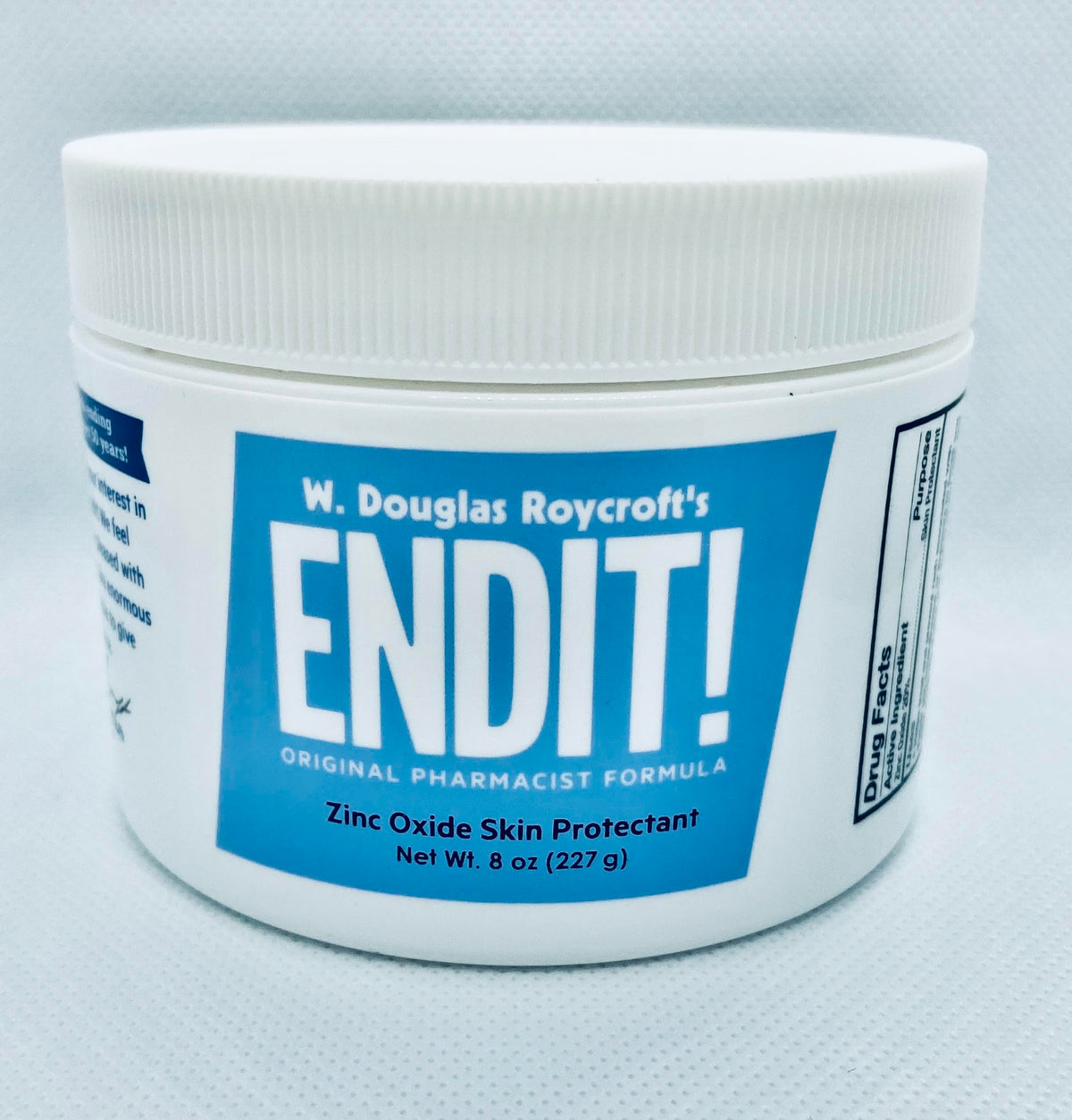EndIt topical ointment barrier-application demonstrates quick diaper rash relief and skin protection.