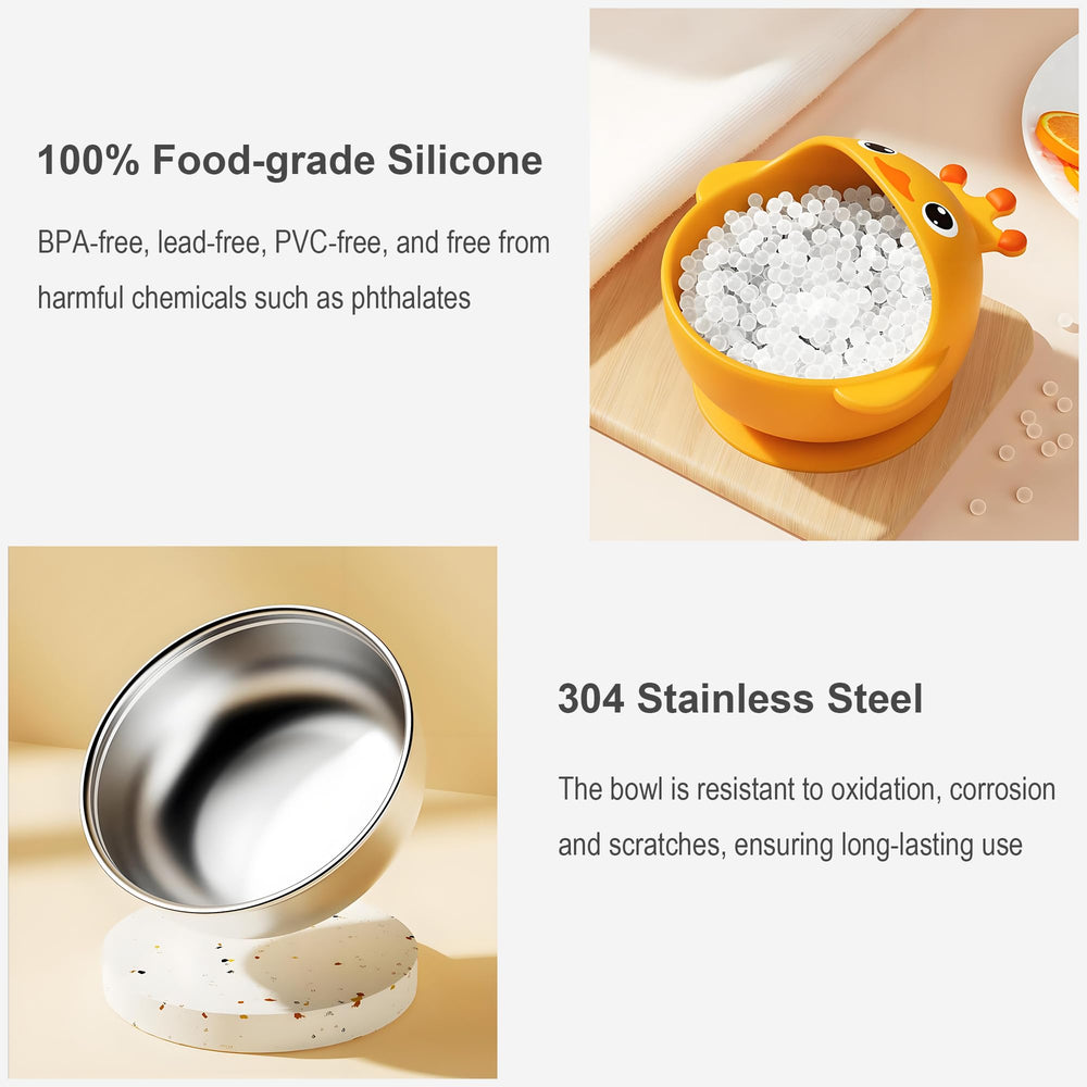 Energevity nested bowls demonstrate insulation and safety through nesting design.