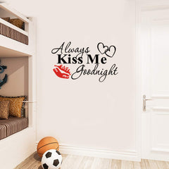 english-love-proverbs-wall-sticker-living-room-ambience matte finish enhances living room warmth.