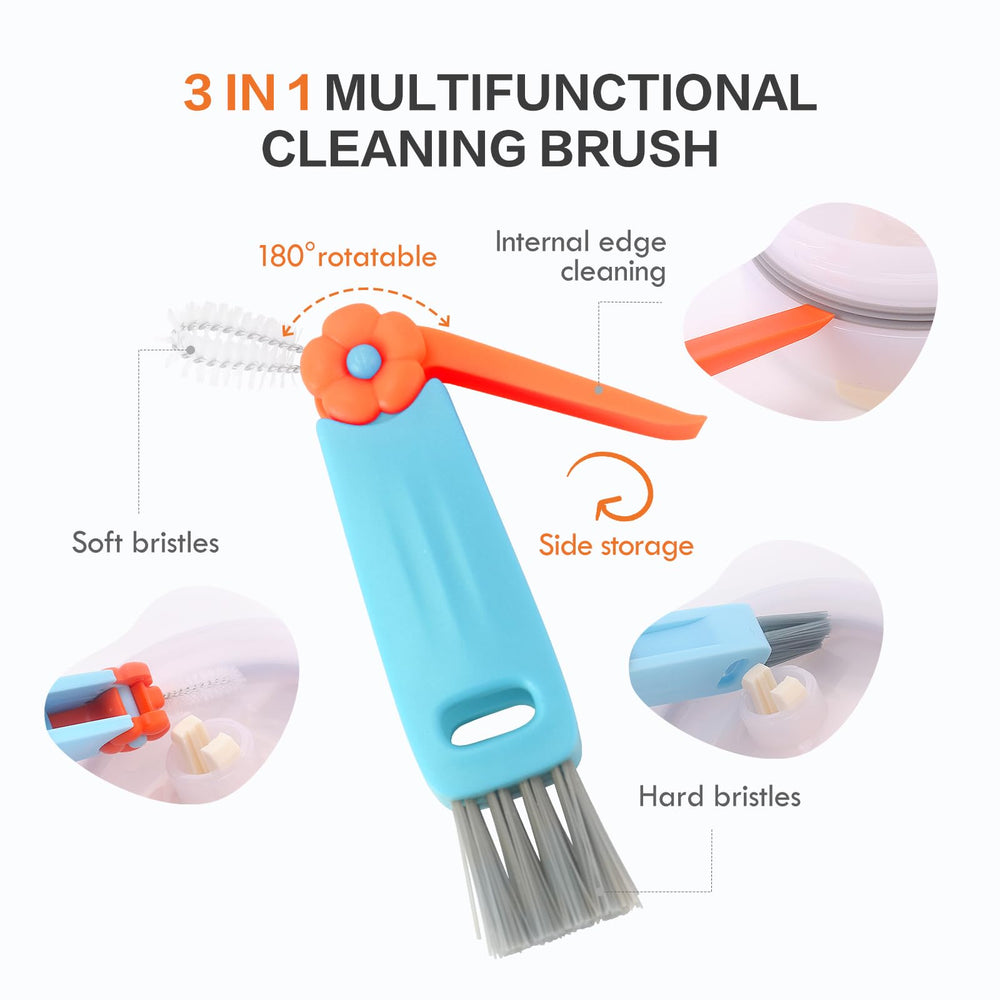 Engorgio straw cleaner brush extended bristles for through-straw cleaning.