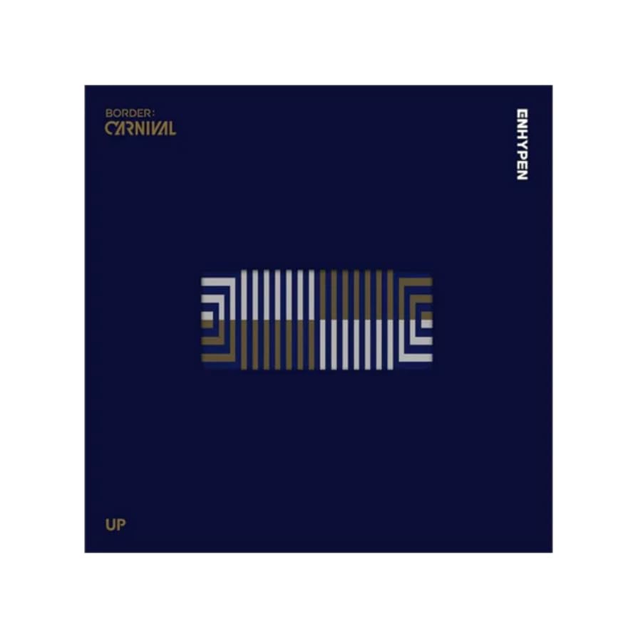EN HYPEN Border Carnival UP CD cover for display and collection.