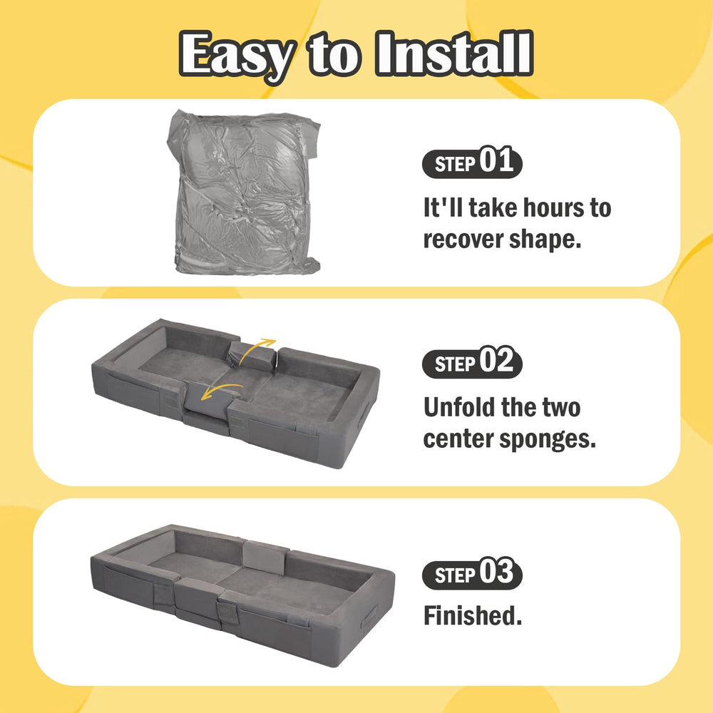 ENITYA lightweight, portable bed is ideal for travel and visits.