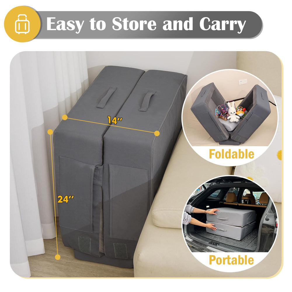 ENITYA machine-washable cover makes cleaning quick after spills.