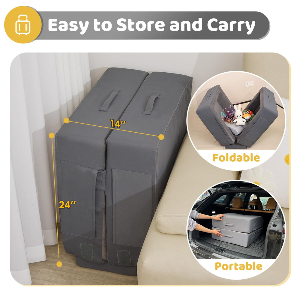 ENITYA two-inch base provides a stable, comfy sleep surface.